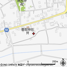 茨城県結城市大木483周辺の地図