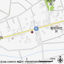 茨城県結城市大木462周辺の地図