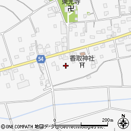 茨城県結城市大木475周辺の地図