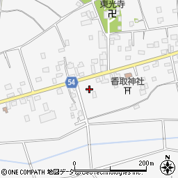 茨城県結城市大木471周辺の地図
