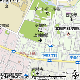 上町自治会館周辺の地図