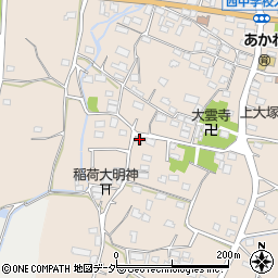 群馬県藤岡市上大塚879周辺の地図