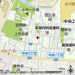 本庄市役所　歴史民俗資料館周辺の地図