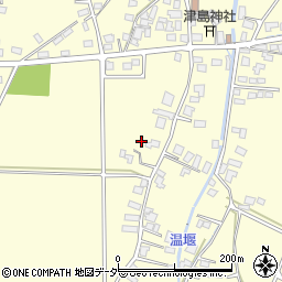 長野県安曇野市三郷温304周辺の地図