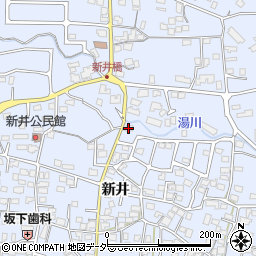 長野県松本市里山辺新井1805周辺の地図