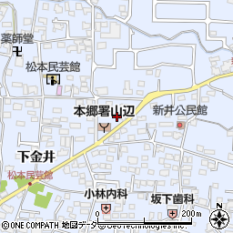 長野県松本市里山辺新井1379周辺の地図