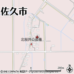 長野県佐久市桜井845-2周辺の地図