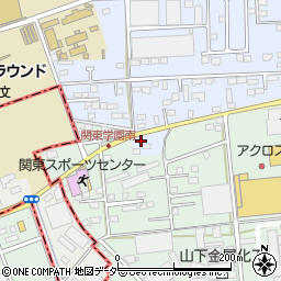 群馬県館林市大谷町1064-1周辺の地図