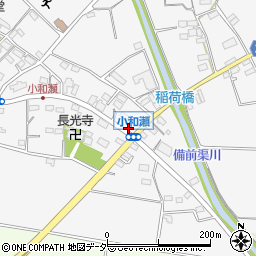 埼玉県本庄市小和瀬46周辺の地図