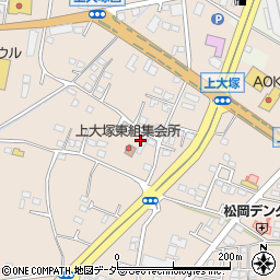 群馬県藤岡市上大塚355-1周辺の地図