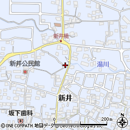 長野県松本市里山辺新井1476周辺の地図