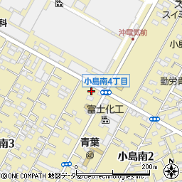 埼玉県本庄市小島南周辺の地図
