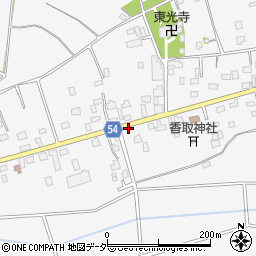 茨城県結城市大木468周辺の地図