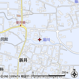 長野県松本市里山辺新井1038-5周辺の地図