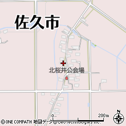 長野県佐久市桜井828周辺の地図