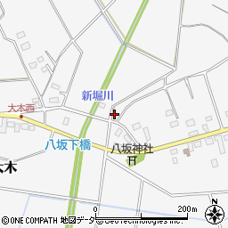 茨城県結城市大木427周辺の地図