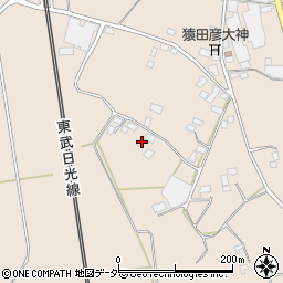 栃木県栃木市藤岡町藤岡2814周辺の地図