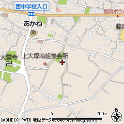 群馬県藤岡市上大塚1649周辺の地図