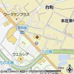 埼玉県本庄市876-1周辺の地図