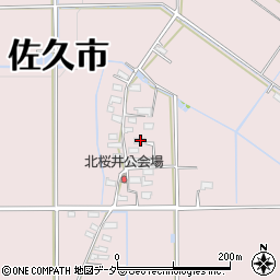 長野県佐久市桜井837周辺の地図
