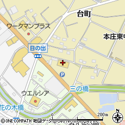 オートバックス・本庄店周辺の地図