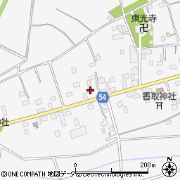 茨城県結城市大木401-3周辺の地図