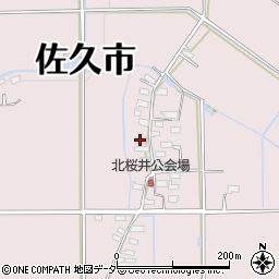 長野県佐久市桜井828-2周辺の地図