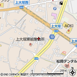 群馬県藤岡市上大塚356-1周辺の地図