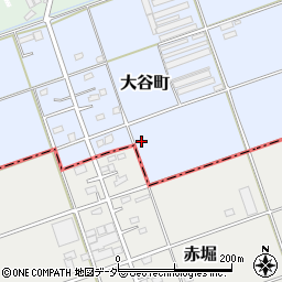 群馬県館林市大谷町2967周辺の地図