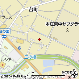 埼玉県本庄市828周辺の地図