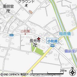 埼玉県本庄市小和瀬209周辺の地図