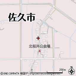 長野県佐久市桜井826-1周辺の地図