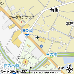 埼玉県本庄市877周辺の地図