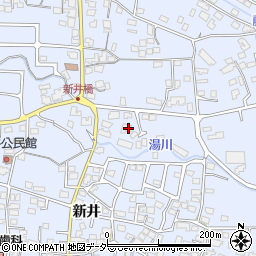 長野県松本市里山辺新井1039周辺の地図