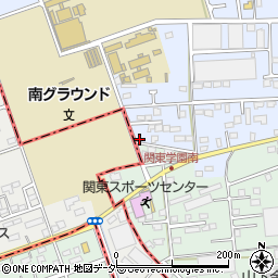 群馬県館林市大谷町1067-4周辺の地図