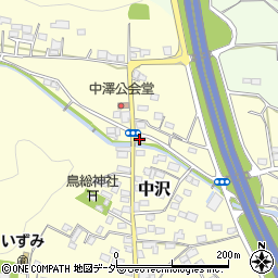 津金沢商店周辺の地図