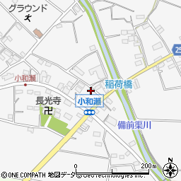 埼玉県本庄市小和瀬47周辺の地図