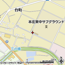 埼玉県本庄市805周辺の地図