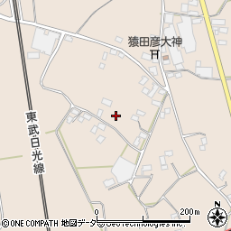 栃木県栃木市藤岡町藤岡2816周辺の地図
