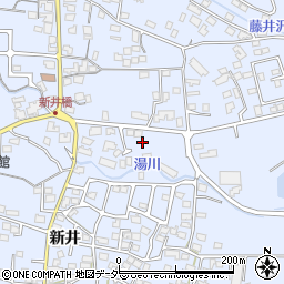 長野県松本市里山辺新井1036周辺の地図