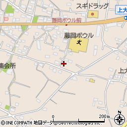 群馬県藤岡市上大塚1726-1周辺の地図