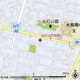 居酒屋 とんとん 群馬県大泉町周辺の地図