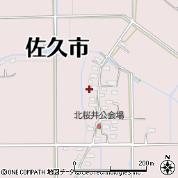 長野県佐久市桜井825周辺の地図