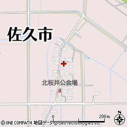 長野県佐久市桜井北桜井840-1周辺の地図