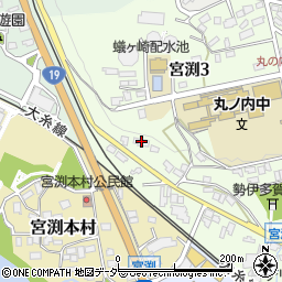 万岳焼陶芸展示館周辺の地図