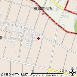 埼玉県深谷市横瀬707周辺の地図