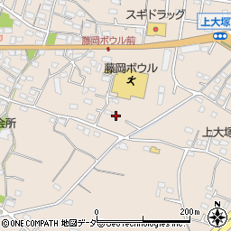 群馬県藤岡市上大塚1726-6周辺の地図