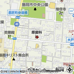 群馬県藤岡市藤岡1664-1周辺の地図