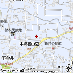 長野県松本市里山辺新井1308周辺の地図