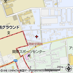 群馬県館林市大谷町1067-51周辺の地図